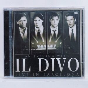 Il Divo Live in Barcelona 2009 CD DVD Set Classical Crossover Concert Album
